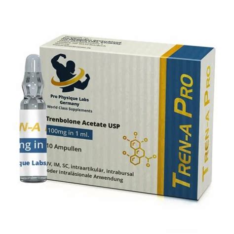 Pro Physique Labs Tren A Pro Trenbolone Acetate Tren A 100mg