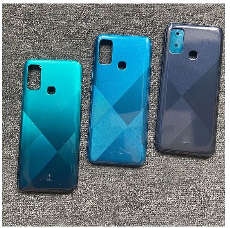 Infinix Hot Play X X B X C Back Rear Glass Door Housing Case Battery Cover With