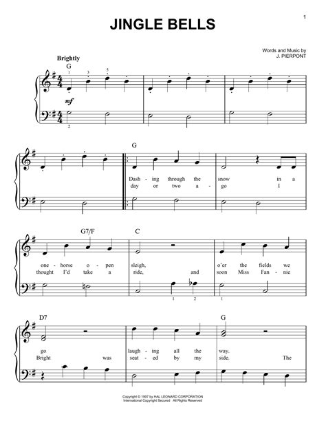 Jingle Bells Sheet Music Direct