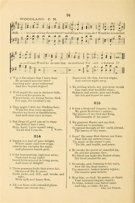 The Christian Hymnal For The Church Home And Bible Schools 314 There