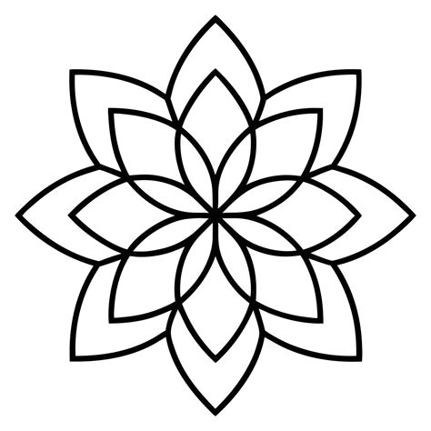 Intricate Flower Mandala Art Design 54787829 Vector Art at Vecteezy