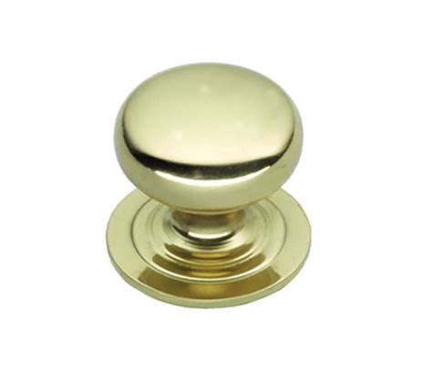 Prima Victorian Solid Cupboard Knob 25mm 32mm OR 38mm Polished