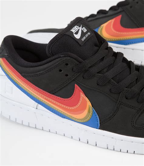 Nike SB Dunk Low Pro 'Polaroid' Shoes - Black / Black - White | Flatspot