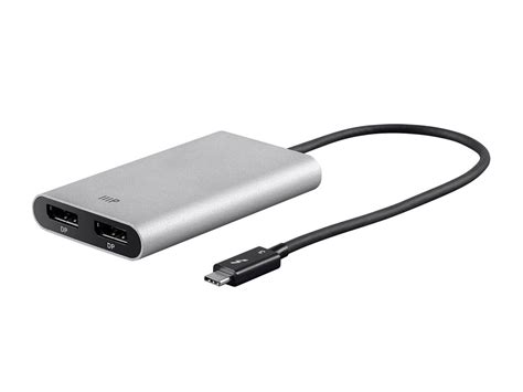 Thunderbolt 3 Dual DisplayPort Output Adapter, 4K@60Hz - Monoprice.com