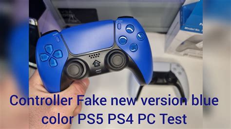 T Controller Fake New Version Blue Color Ps Ps Pc Test Youtube