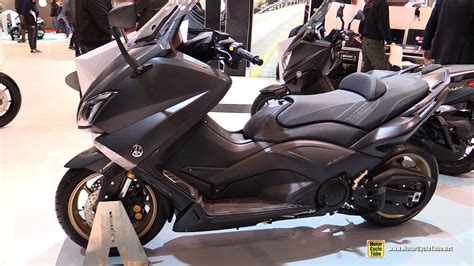 2016 Yamaha TMax Iron Max ABS 530 Walkaround 2015 Salon De La Moto