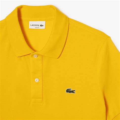 POLO A MANICA CORTA DA UOMO LACOSTE SLIM FIT PH4012 C7T Tecnica Sport