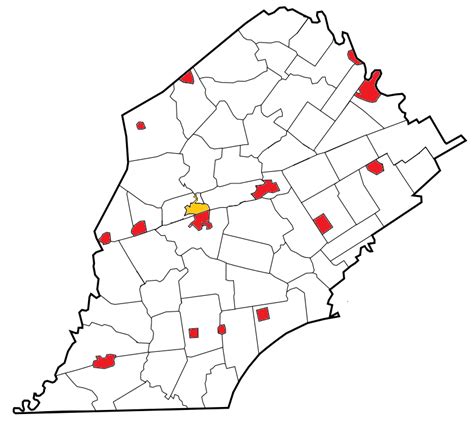 Click a Map: Chester County, PA Quiz - By fvs