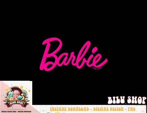 Barbie Classic Pink Logo png, sublimation (1) copy - Inspire Uplift