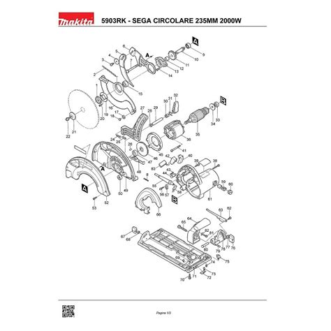 Makita Spare Parts For Circular Saws 5903rk