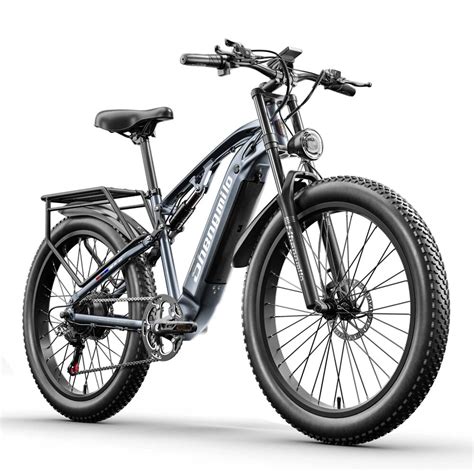 Shengmilo MX06 Vélo électrique femme 26 E Bike fat bike électrique