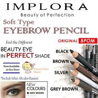 Jual IMPLORA Pensil Alis 2in1 Eyebrow Pencil Original BPOM Shopee