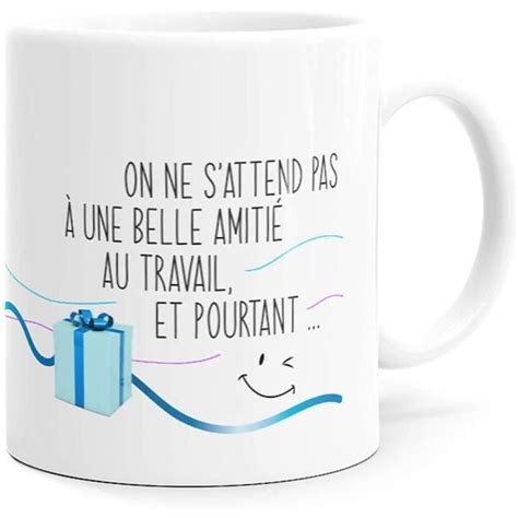 Mug Humour Coll Gue Tasse Message Dr Le Amiti Id E Cadeau Original