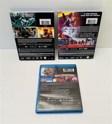 Red Vs Blue The Shisno Paradox Singularity Zero Blu Ray Lot Of 3