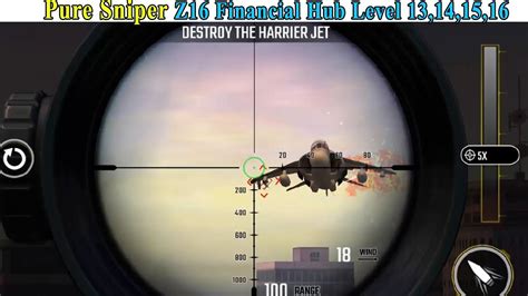 Pure Sniper Z16 Financial Hub Level 13 14 15 16 City Gun Shooting