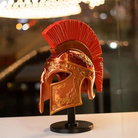 Intricately Detailed Spartan Helmet 3d Print Perfect For Cosplay