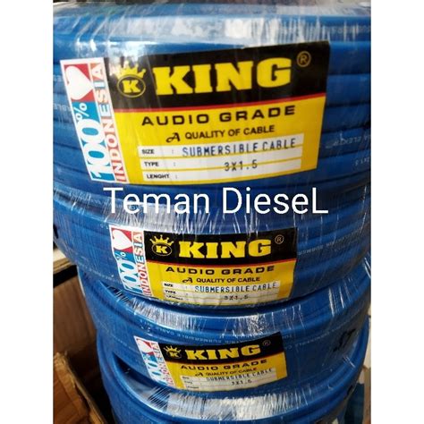 Jual Kabel Submersible Biru Gepeng X Panjang M Kabel Sibel Biru