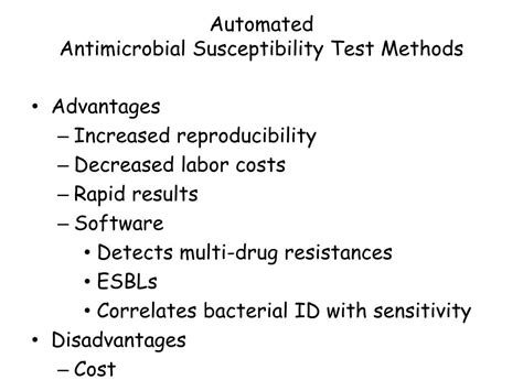 Ppt Antimicrobial Susceptibility Testing Ast Powerpoint