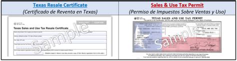 Texas “sales And Use Tax Permit” Y El “resale Certificate” Todo Lo Que Tienes Que Saber