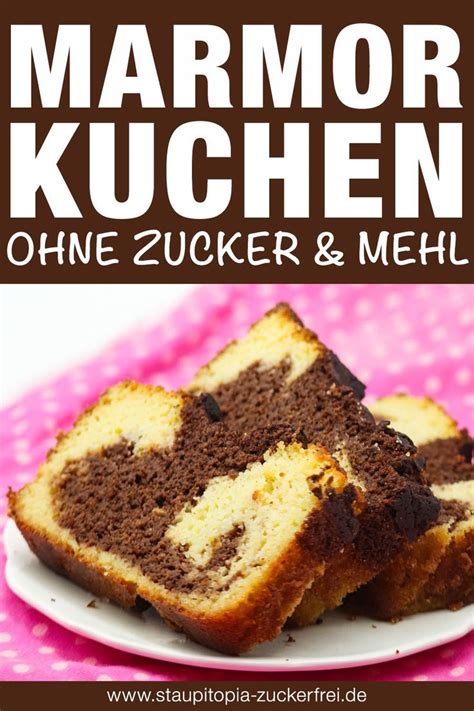 Low Carb Marmorkuchen Ohne Zucker Rezept Low Carb Marmorkuchen