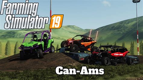 FS19 Mod Spotlight 145 Can Am Pack YouTube