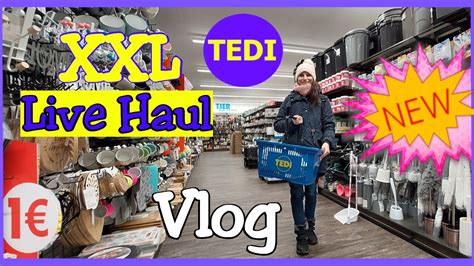 Tedi Live Shopping Neuheitenvlog Youtube