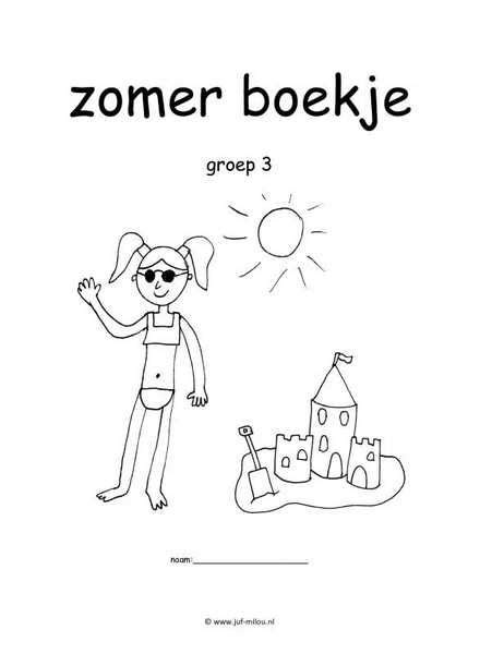 Kleurplaat Zomer Groep Anna Ly Kleurplaten Porn Sex Picture