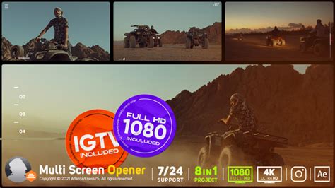 FREE VIDEOHIVE MULTISCREEN 7 SPLIT SCREEN Free After Effects