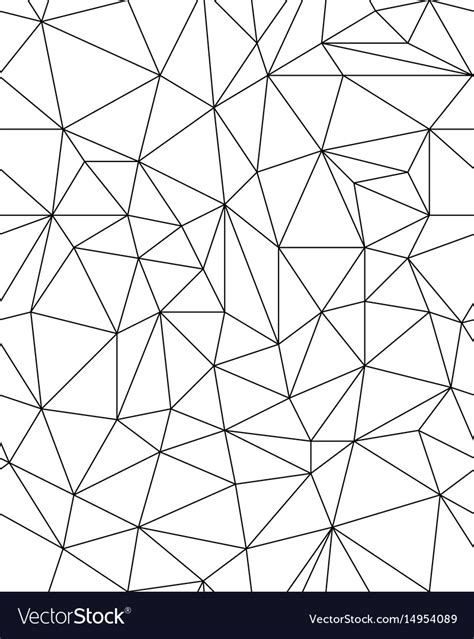 Seamless Polygonal Pattern Royalty Free Vector Image