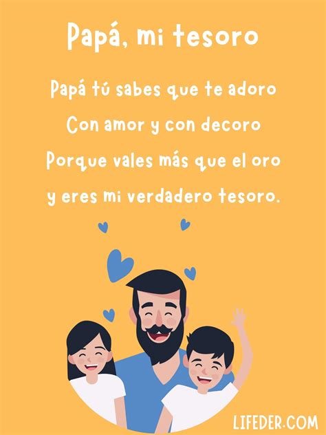 30 poemas para papá cortos y bonitos para dedicar