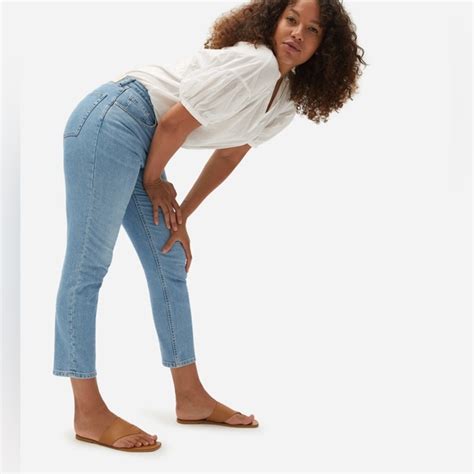 Everlane Jeans Everlane The Curvy Cheeky Straight Jean Poshmark