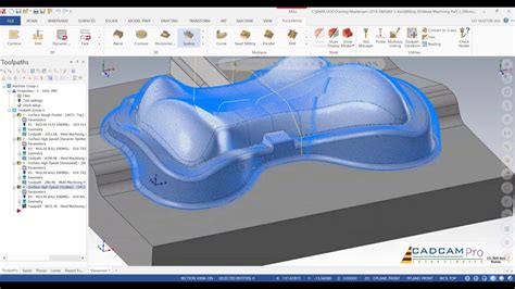 Mastercam 2019 Tutorial 35 Mill 3d Mold And Die Machining Youtube