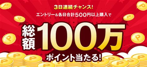 【総額100万円分】毎日当たる！3日連続投票キャンペーン！おトク情報楽天競馬