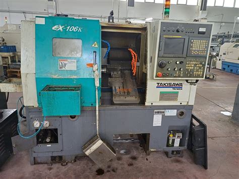 Taiwan Takisawa Ex K Cnc Torna Used Cnc Lathe Machine For Sale