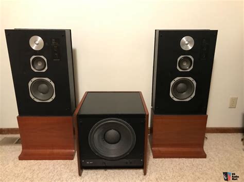 Rare Vintage Jbl L212 Speakers With Ultrabass Subwoofer Photo 2438996