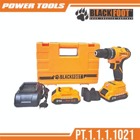 Jual Blackfoot Mesin Bor Baterai Cordless Impact Drill V Brushless