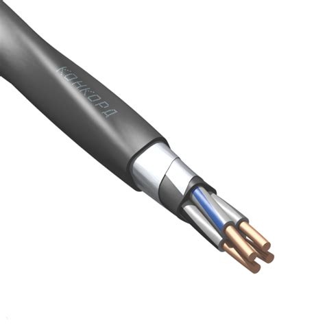 КОНКОРД Кабель силовой бронированный ВБШвнг(А)-LS 4х10(N)-0.660