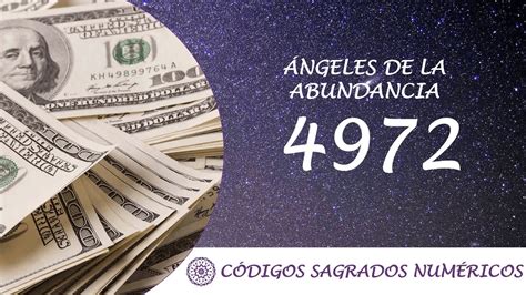 Código Sagrado para atraer a los Ángeles de la abundancia 4972 YouTube