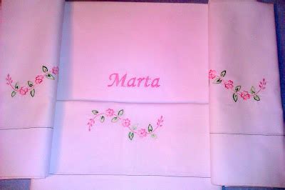 Mis Bordados Y Mucho M S S Banas Para Marta Y Laura