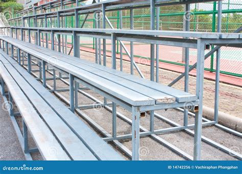 Bench Stadium Stock Photo Image Of Pattern Abstract 14742256