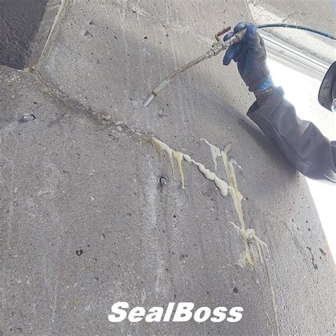 Concrete Crack Injection Polyurethane SealBoss Corp