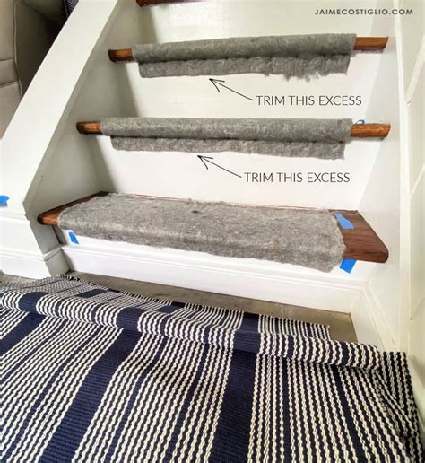 Install Carpet On Stairs Without Tack Strips Two Birds Home