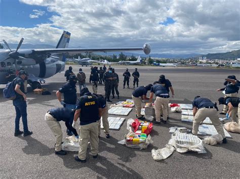 Atic Traslad Hacia Tegucigalpa Kilos De Supuesta Coca Na