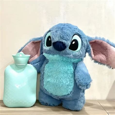 Bunny Plush Toy With Hot Water Bag Heat Therapy Doll Stitch Toy