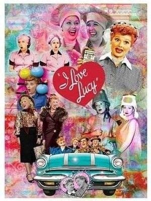 I love lucy colorized – Artofit