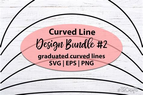 Curved Line Svg Bundle 2 Includes 6 Curved Lines And 1 Etsy