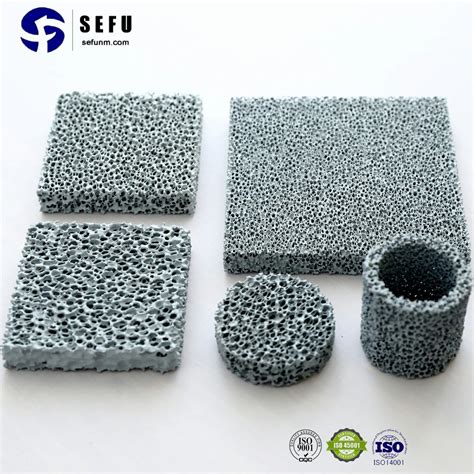 High Quality Refractory Porous Silicon Carbide Sic Plate Foam Ceramic