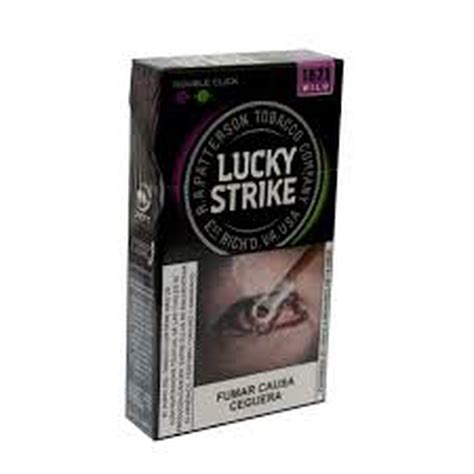 Lucky Cajetilla De Cigarros Lucky Strike Unidades Mora Caja Ilo