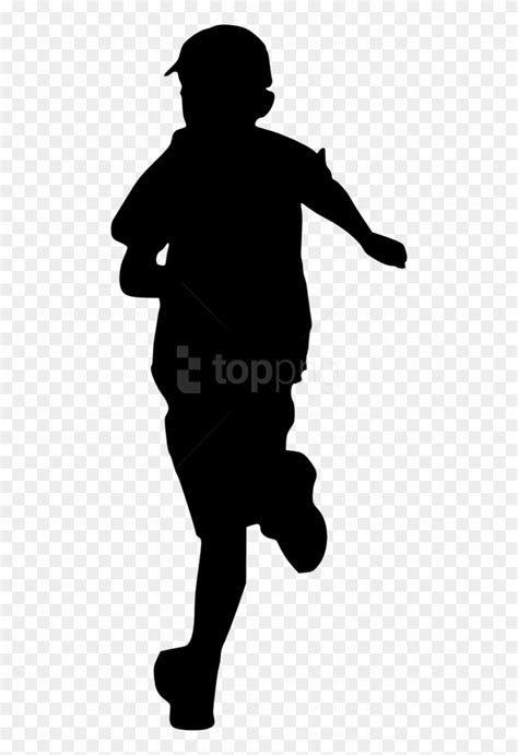 Free Png Kid Running Silhouette Png - Kids Running Silhouette ...