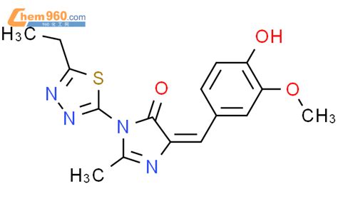 76834 49 6 5Z 3 5 Ethyl 1 3 4 Thiadiazol 2 Yl 5 4 Hydroxy 3